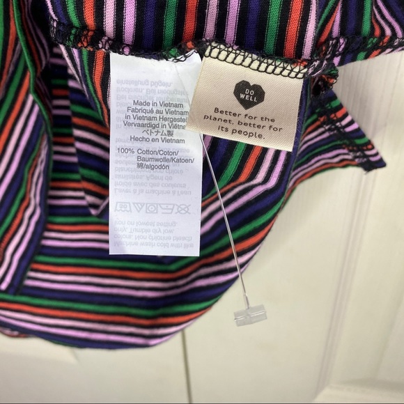 Madewell NWOT Stripe Muscle Pocket Sleeveless Tank - Picture 8 of 11